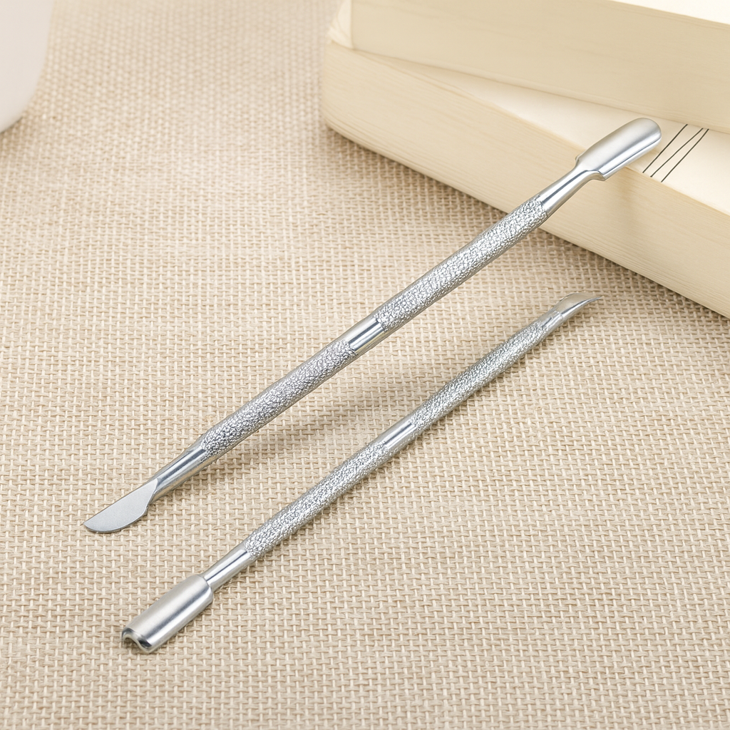 Espátula para unhas (Inox). MANICURE E PEDICURE.