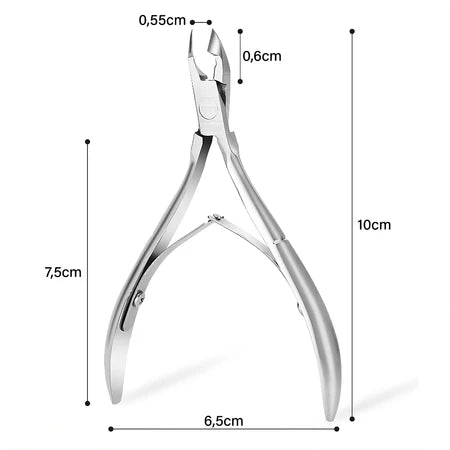 Kit 5 Alicate De Cutícula Unha Manicure PROFISSIONAL Original Lâminas Em Aço Inox 777
