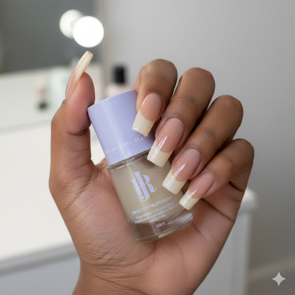 BASE FORTALECEDORA DE UNHAS (JÉSSICA RIVIERY BEAUTY) - Crescimento e fortalecimento das unhas